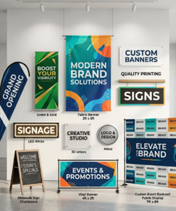 Banners and Signs
