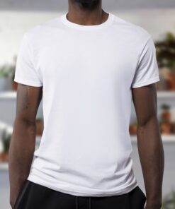 Folded custom printed t-shirts in multiple colors